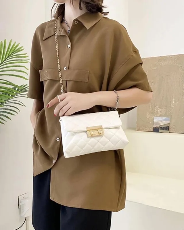 Cartera multiusos blanca — miniatura 2