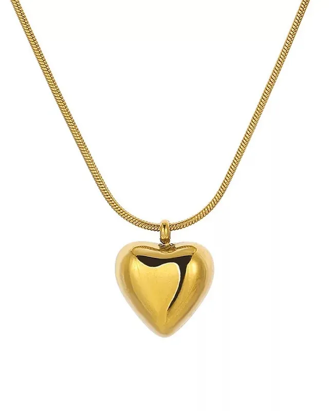 Collar Corazón Mío dorado — miniatura 3