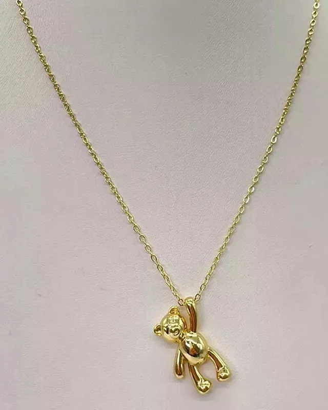 Colección Osito Teddy collar dorado — miniatura 2