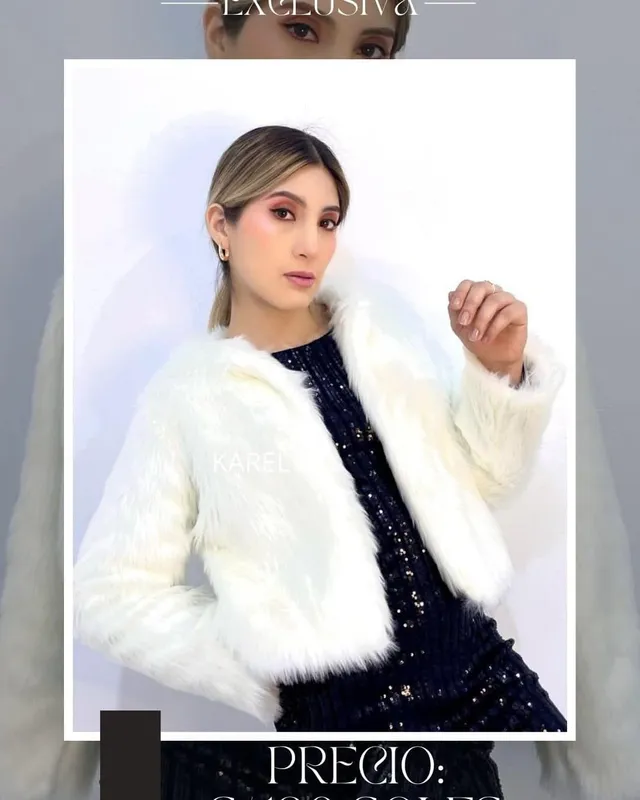 Abrigo piel sintética diferencia moda